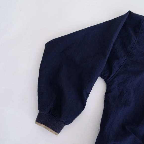 VTG Willwerth Bud Light Embroidered Nylon PGA Tour Navy Pullover Windbreaker XL - Picture 7 of 9